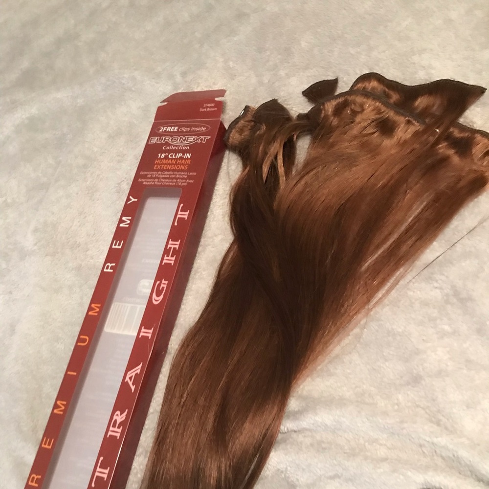 Remy Clip In Extension Hair - BRAND NEW
